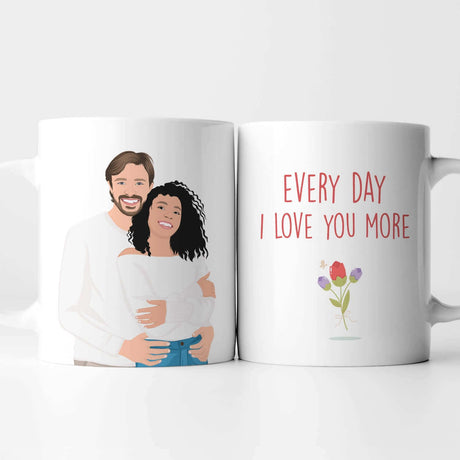 I Love You More Mug Personalized