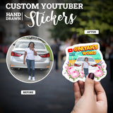 Custom Youtuber Stickers