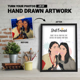 Defend Your Best Friend Photo Frame Personalized