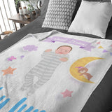 Personalized Sweet Dreams Baby Blanket